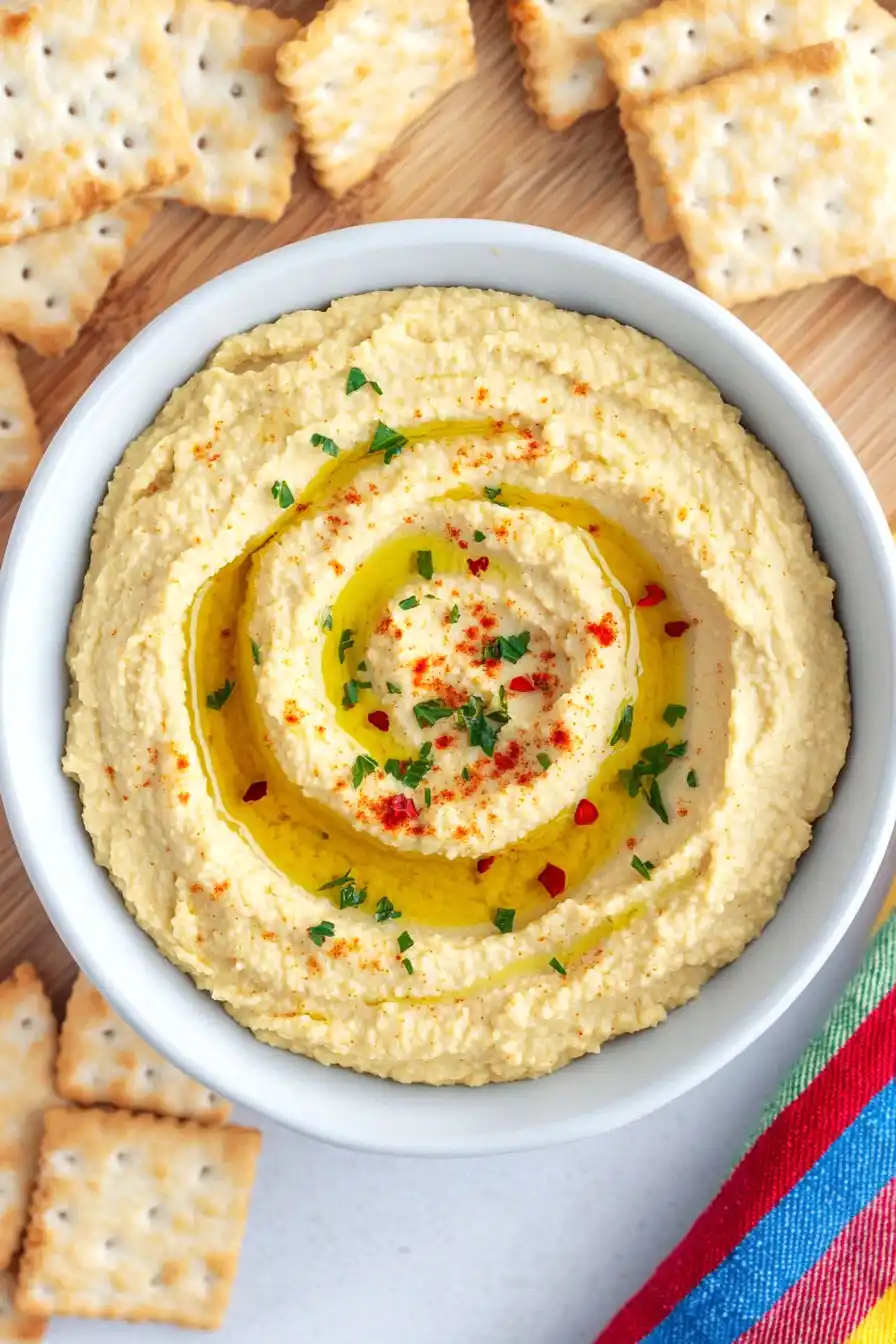 Tasty Chickpea Hummus Without Tahini