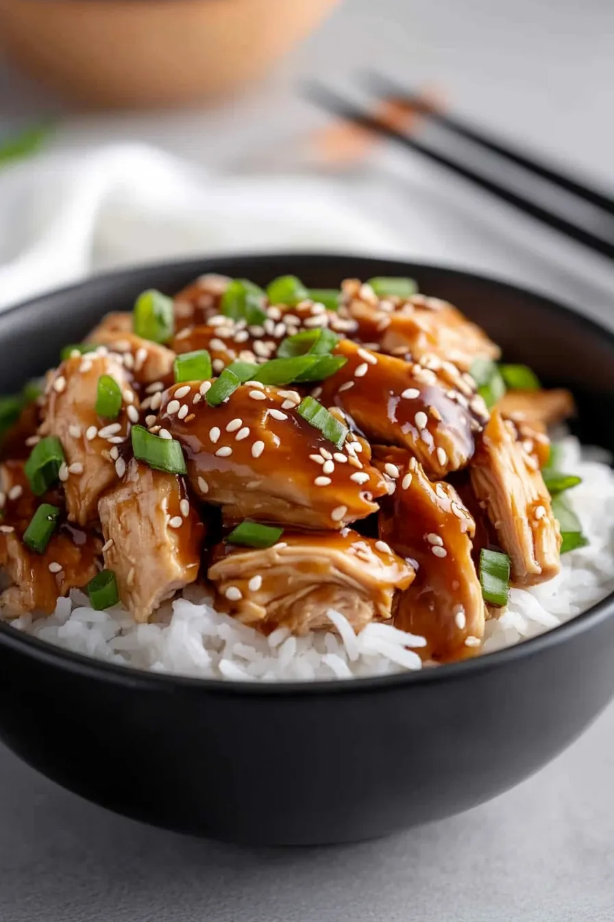 Flavorful Slow Cooker Teriyaki Chicken