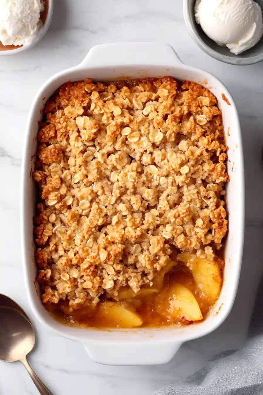 Crispy Apple Oatmeal Crisp