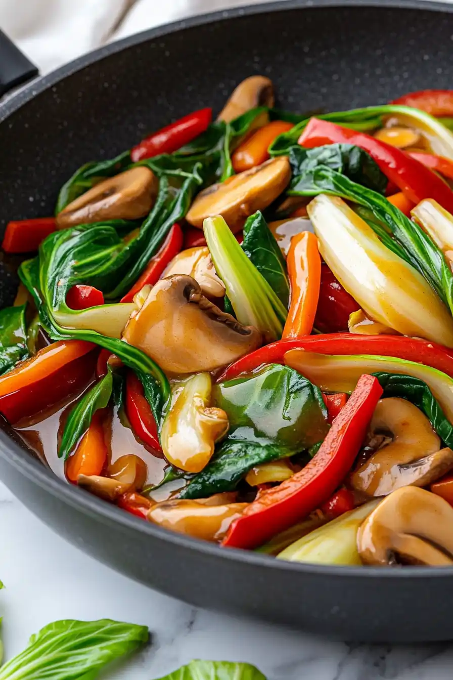 Easy Vegetable Stir Fry with Oyster Sauce