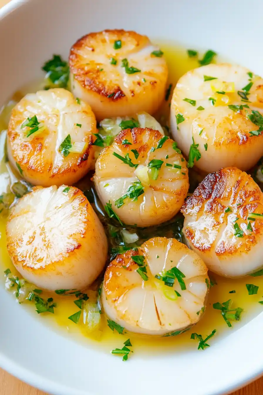 Perfect Dairy Free Pan Seared Scallops