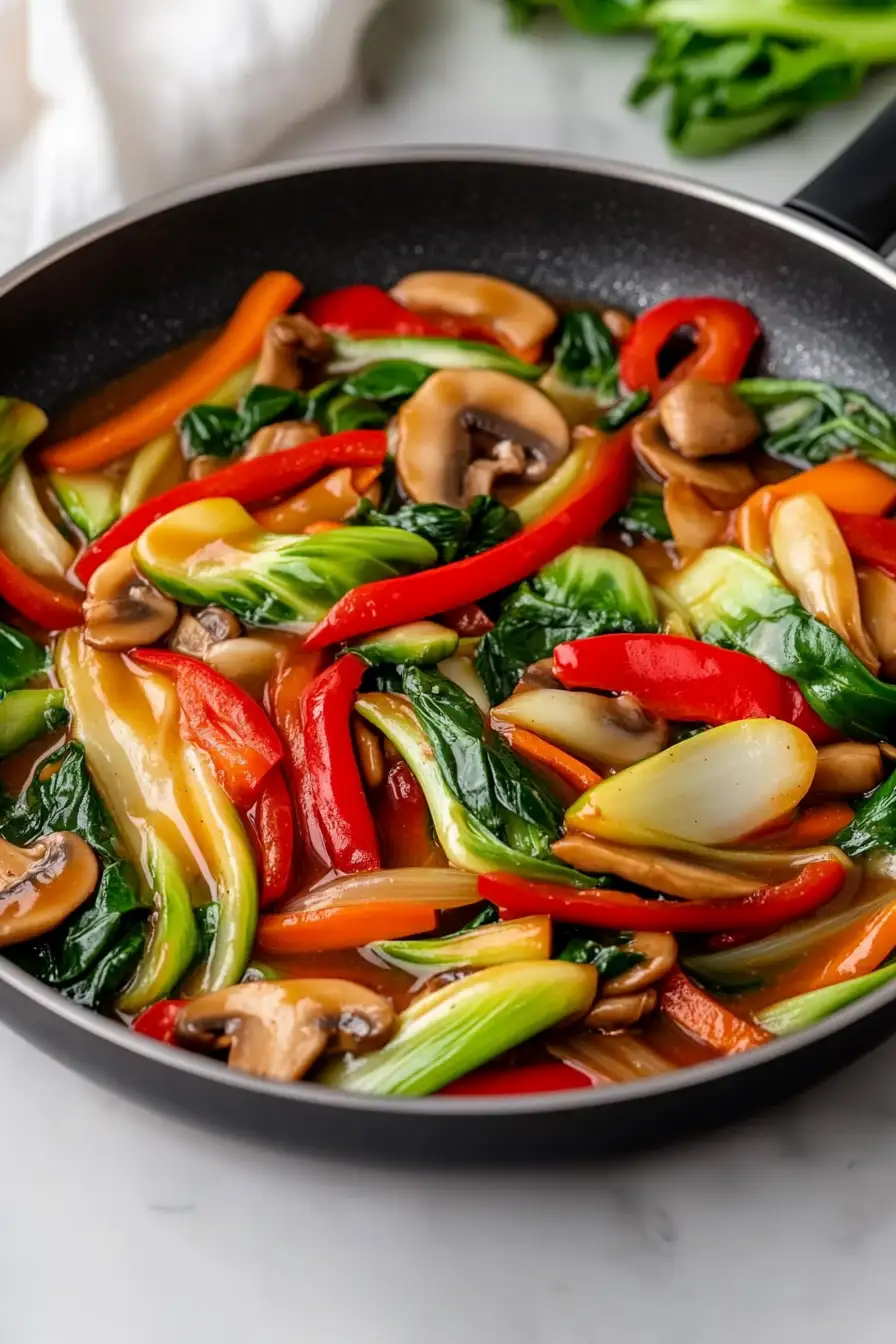 Easy Vegetable Stir Fry with Oyster Sauce