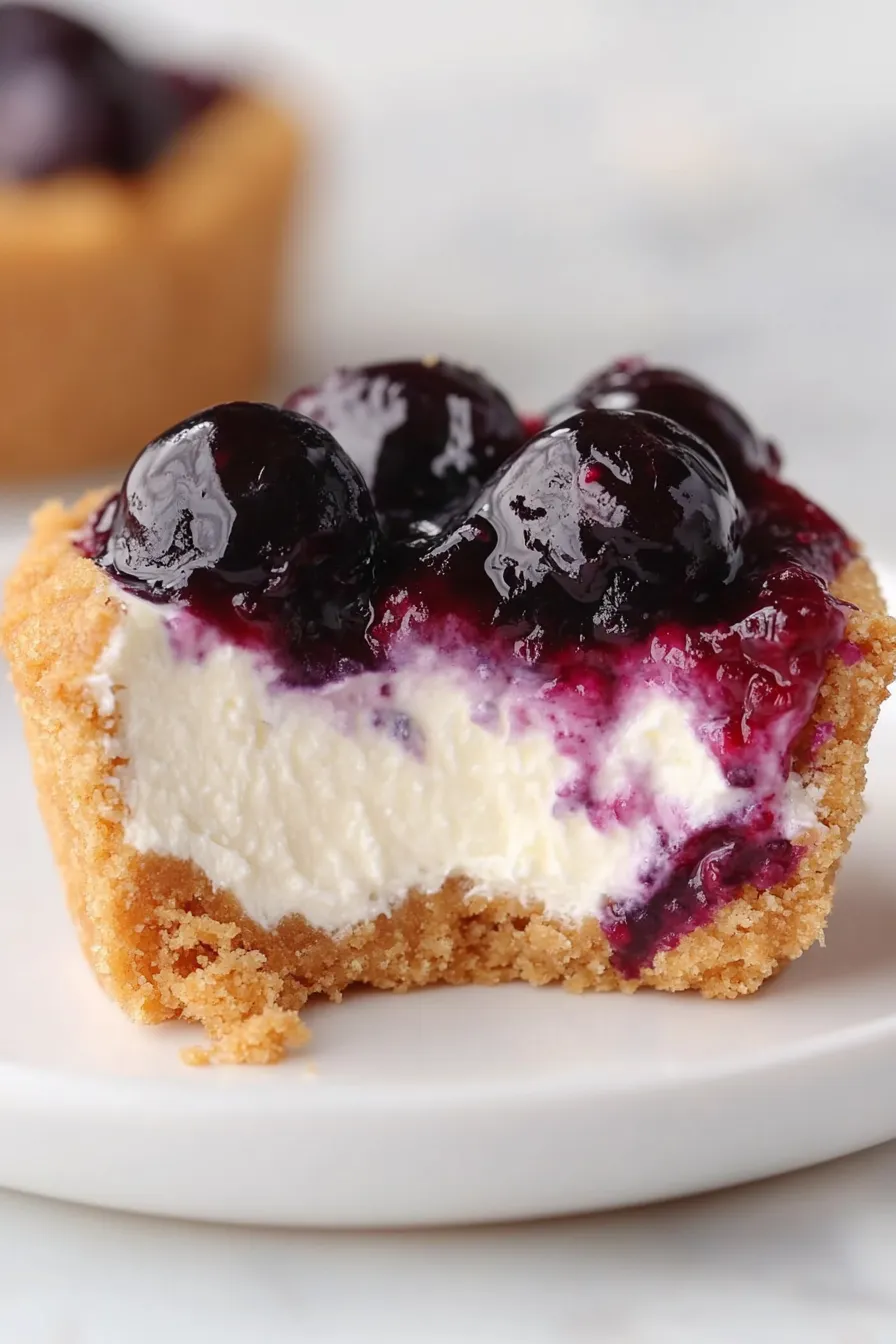Tasty No Bake Mini Cheesecakes