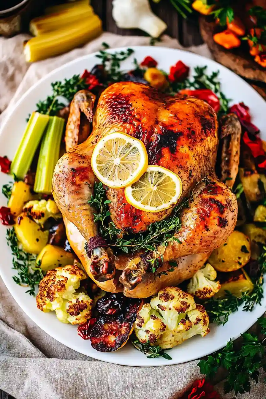 Moist Keto Roasted Chicken