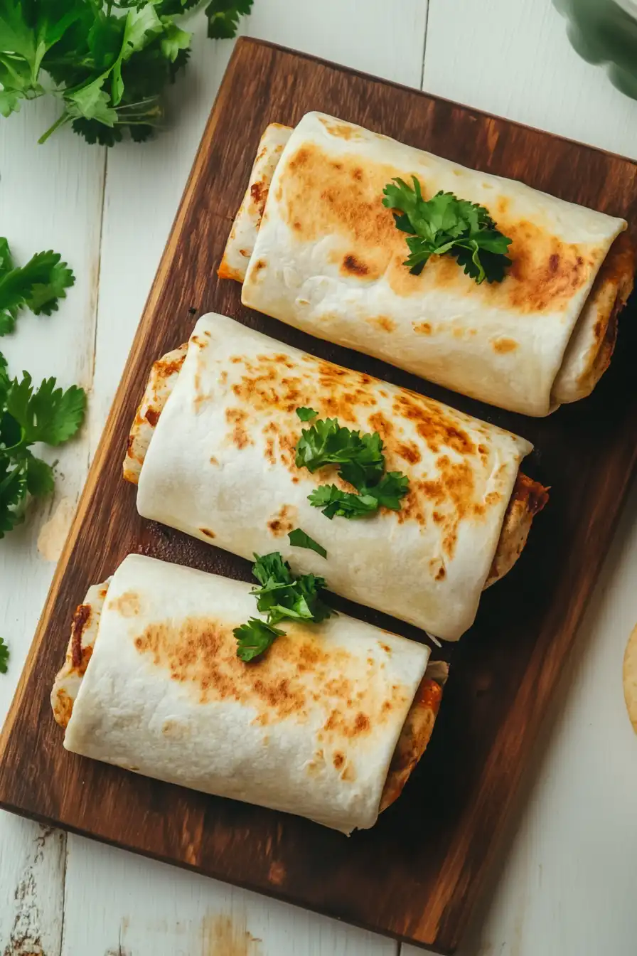 Quick Beef and Bean Burritos