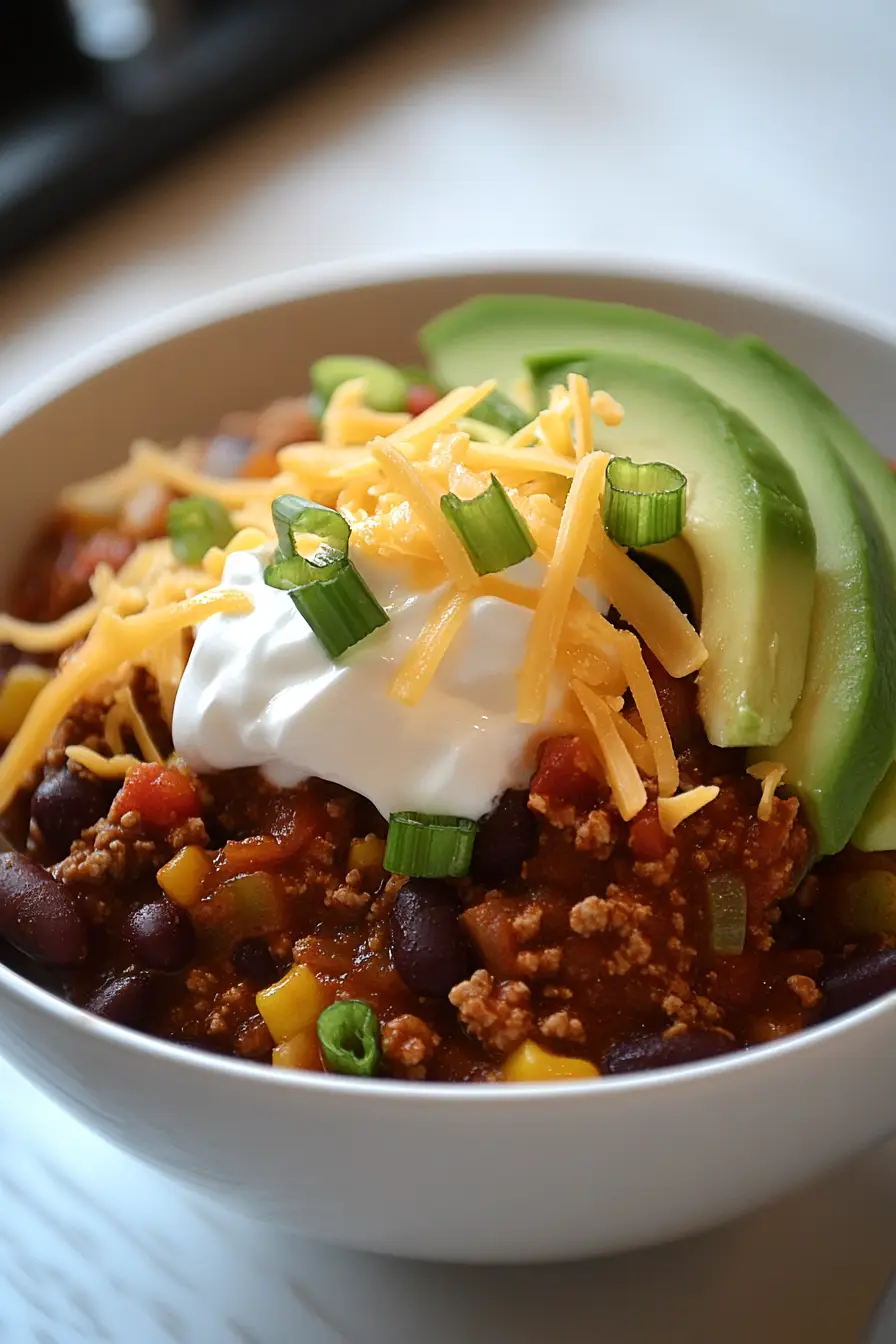 Quick Turkey Chili Recipe
