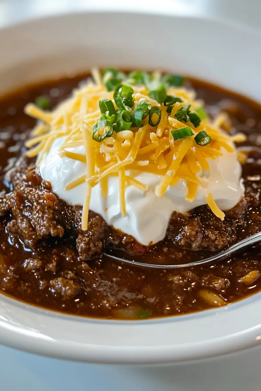 Quick No Tomato Chili Recipe