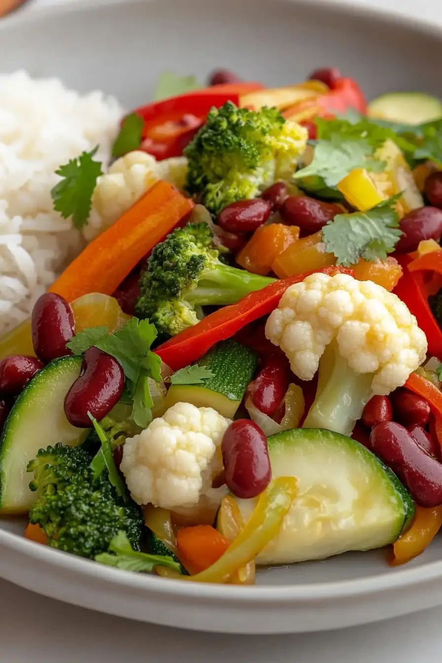 Quick Lemongrass Vegetable Stir Fry