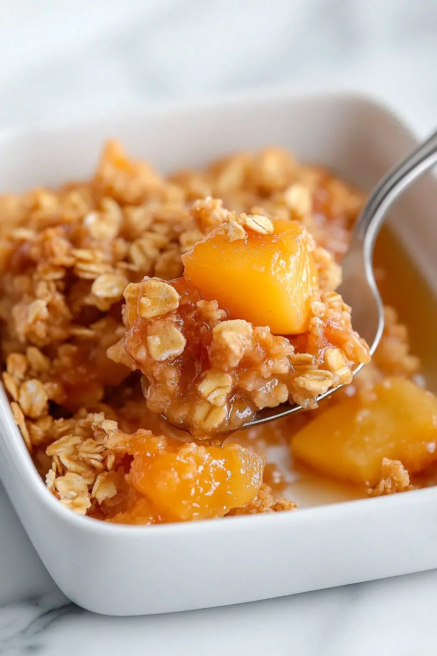 Crispy Apple Oatmeal Crisp