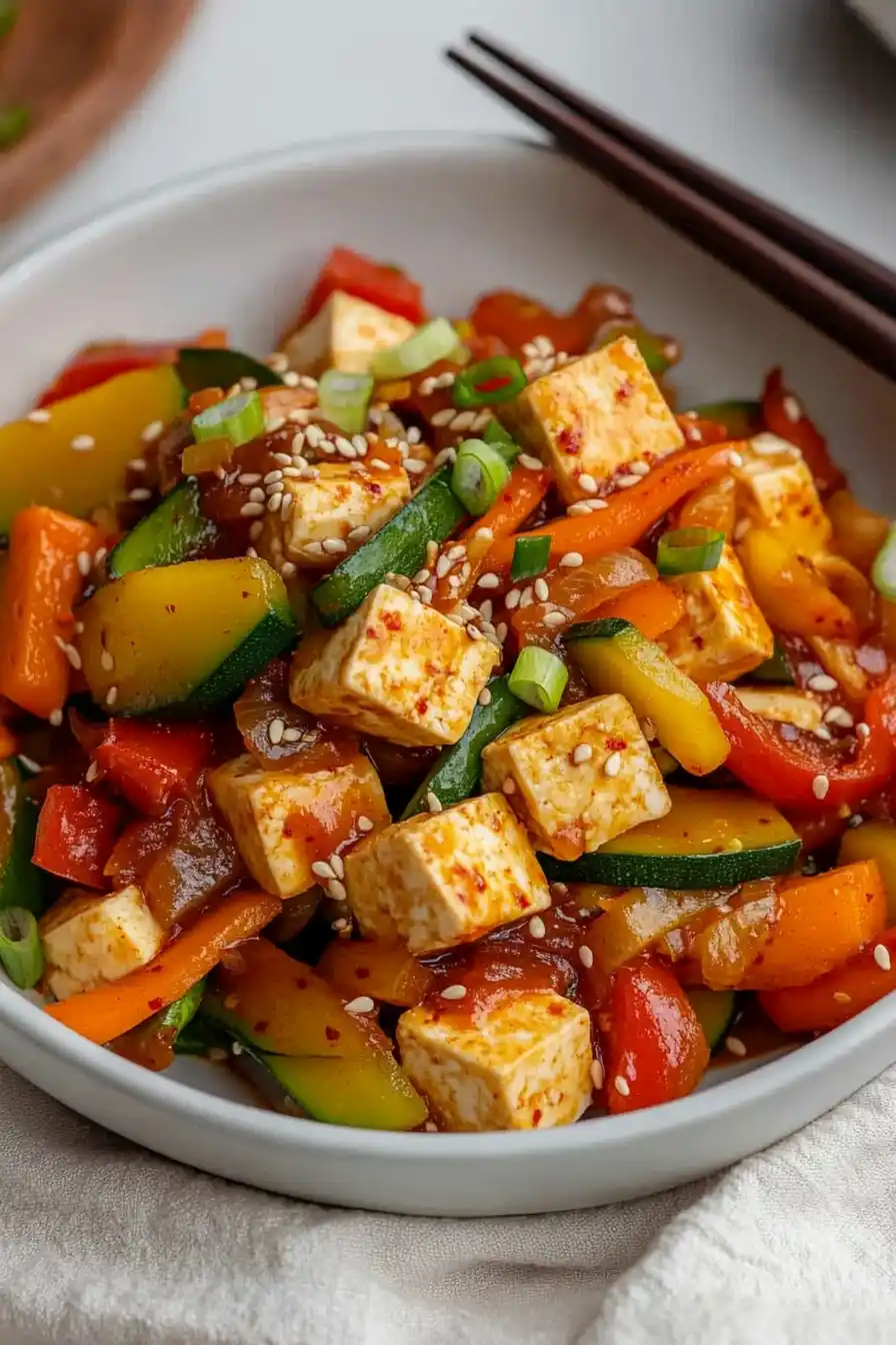 Best Kimchi Vegetable Stir Fry