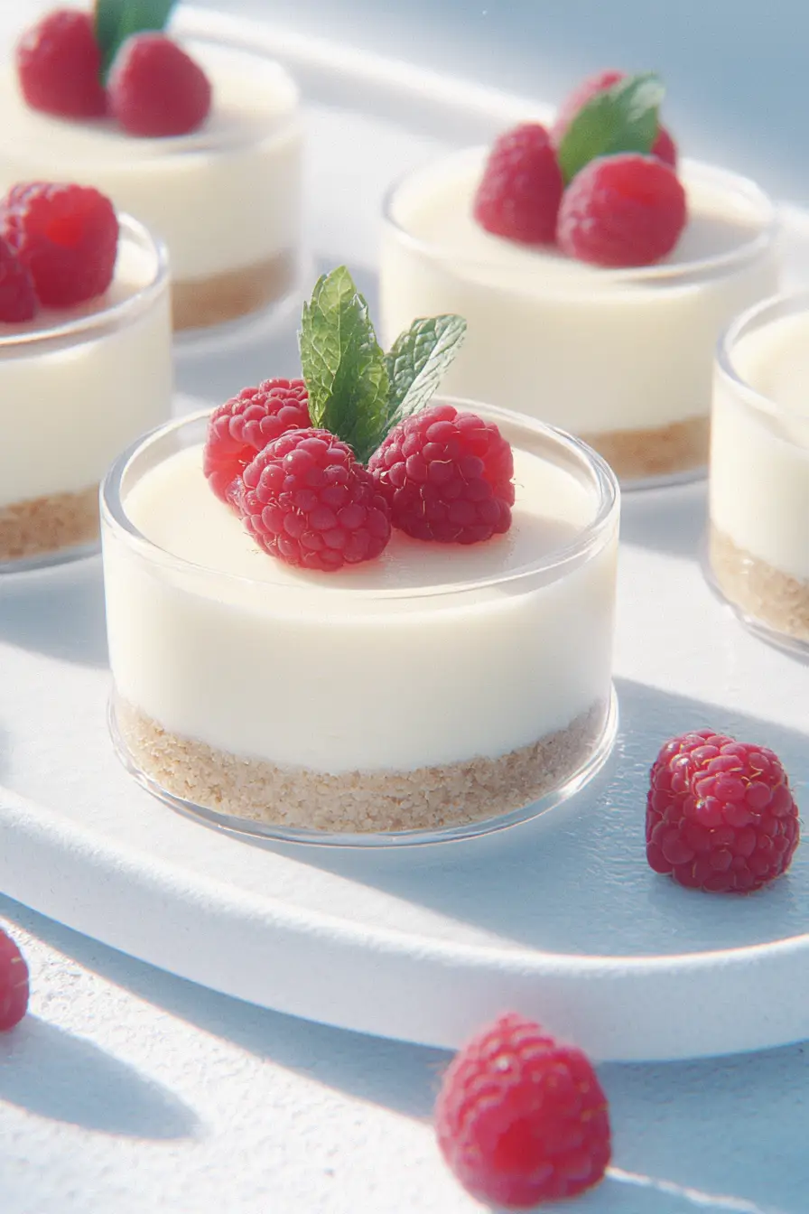 No-Bake Mini Cheesecake Cup