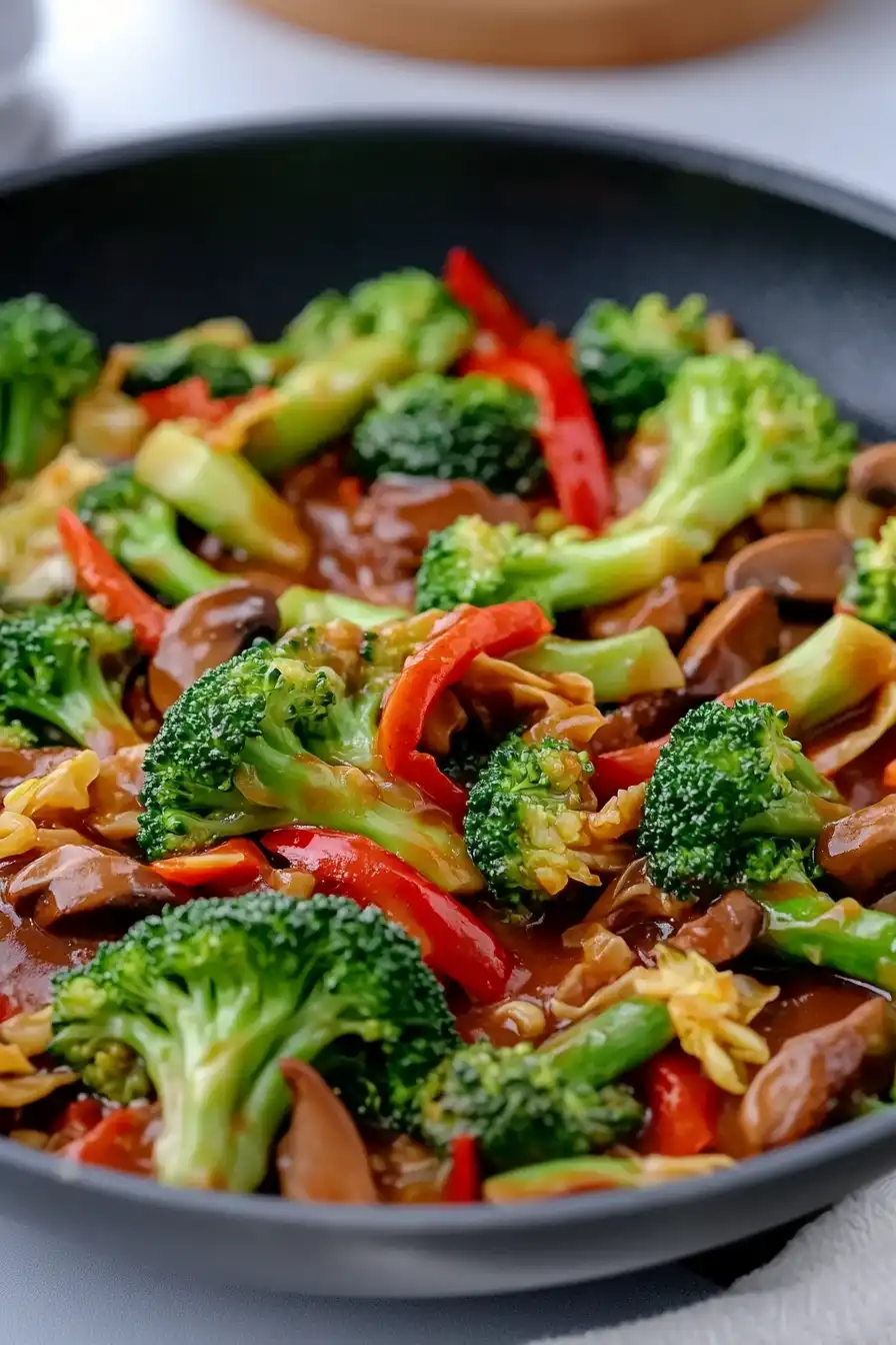 Savory Chinese Vegetable Stir Fry