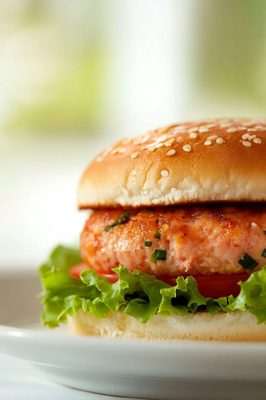 Juicy Tuna Burger