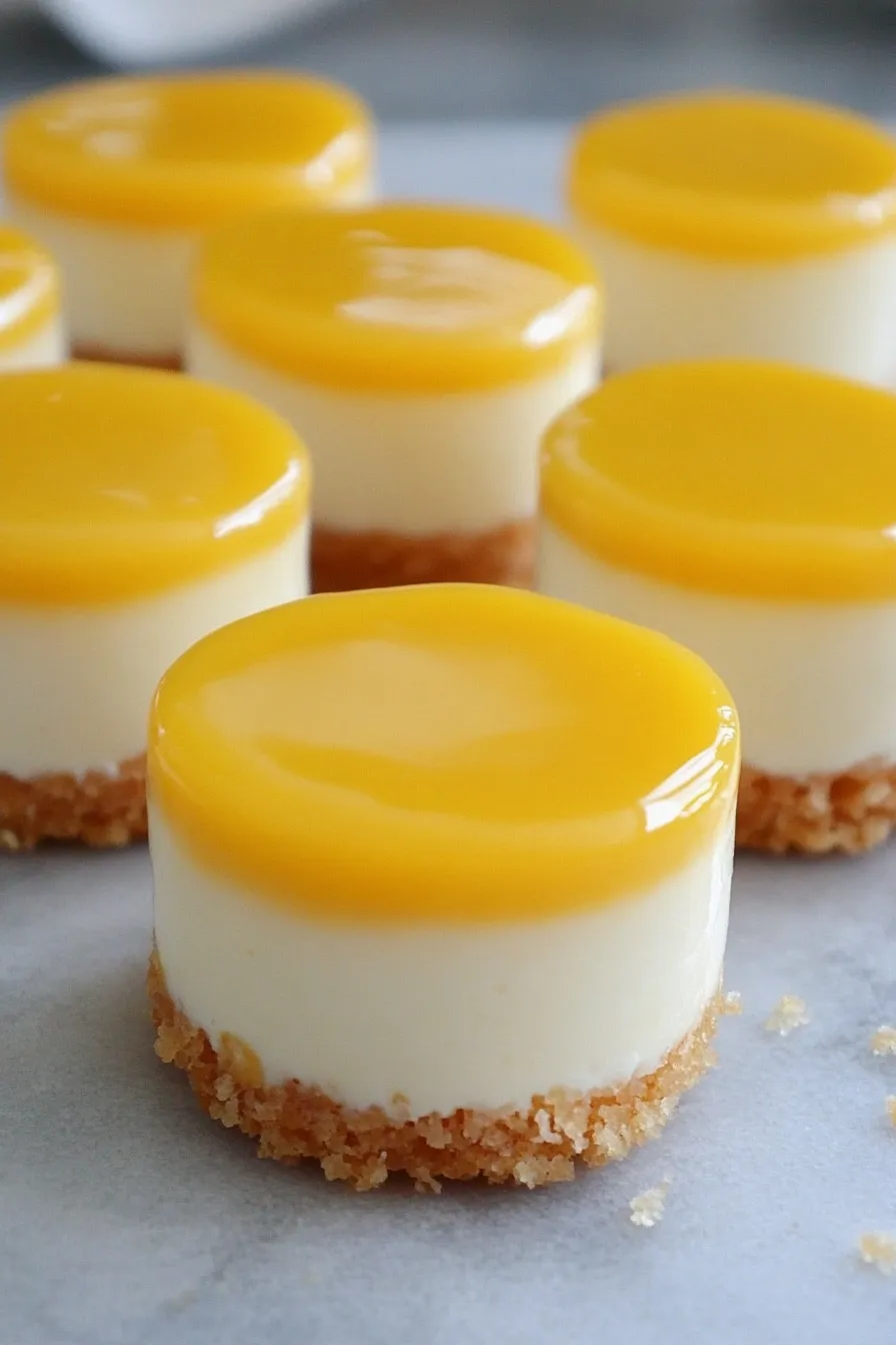 Easy Mini Mango Cheesecakes Recipe