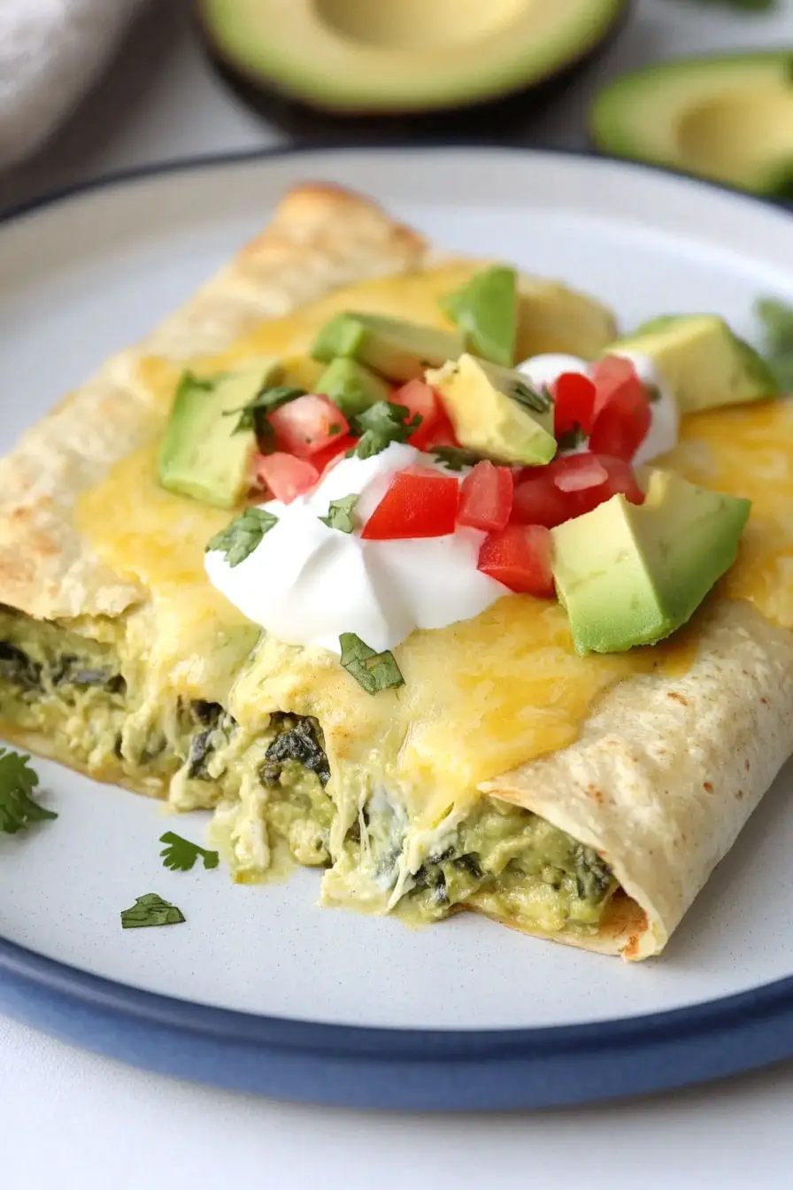 Best Spinach Enchiladas