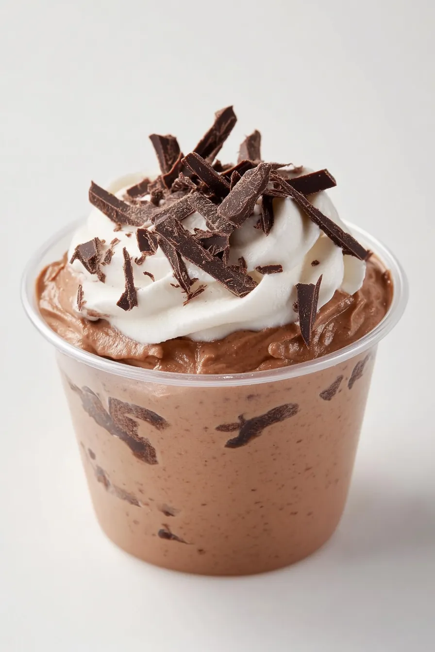 Healthy Dark Chocolate Avocado Mousse