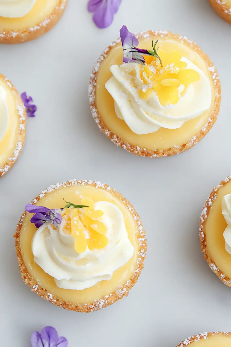 Creamy White Chocolate Lemon Mousse Cups