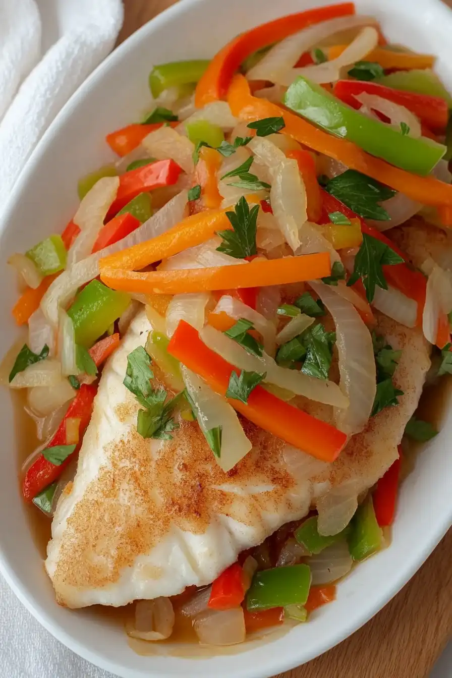 Spicy Red Snapper Escovitch