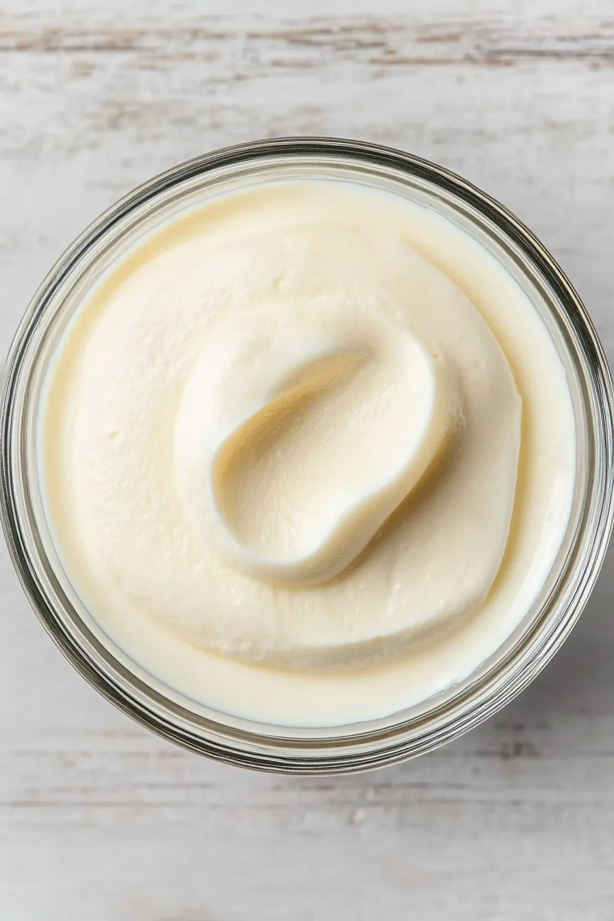 Fluffy White Chocolate Mousse Cake Filling