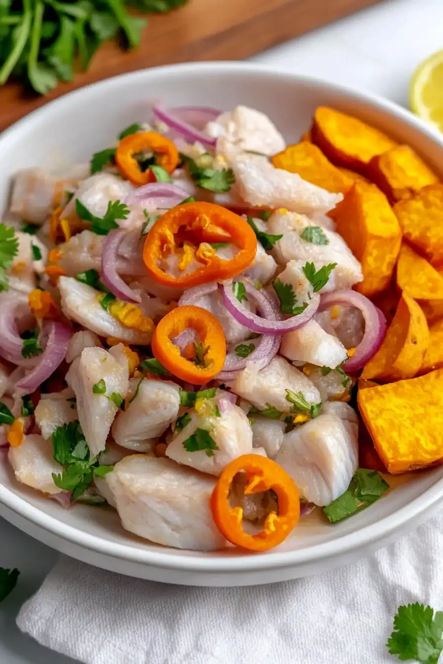 Flavorful Red Snapper Ceviche
