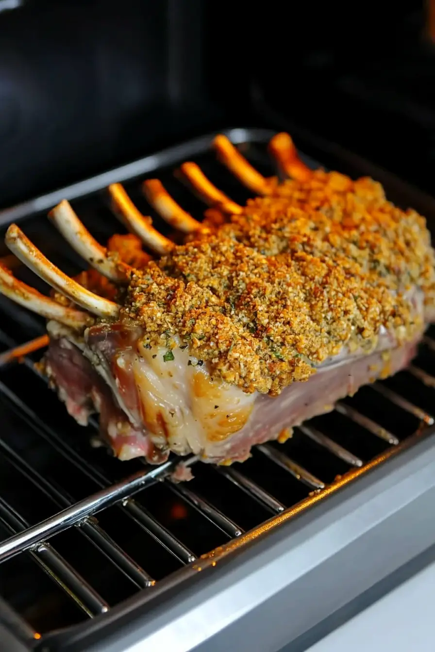 Mouthwatering Honey Mustard Lamb Rack