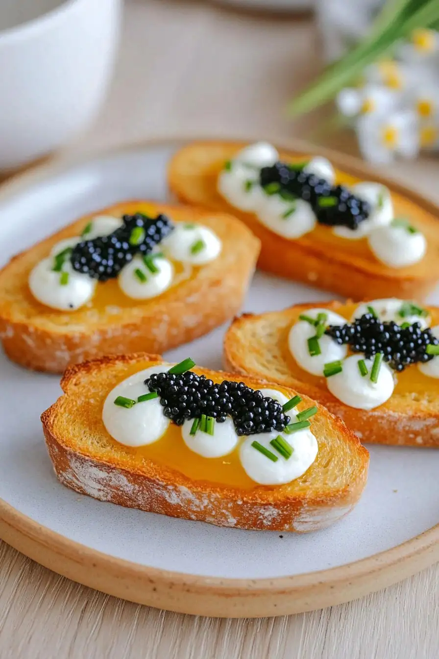 Quick Egg Yolk Jam Toast