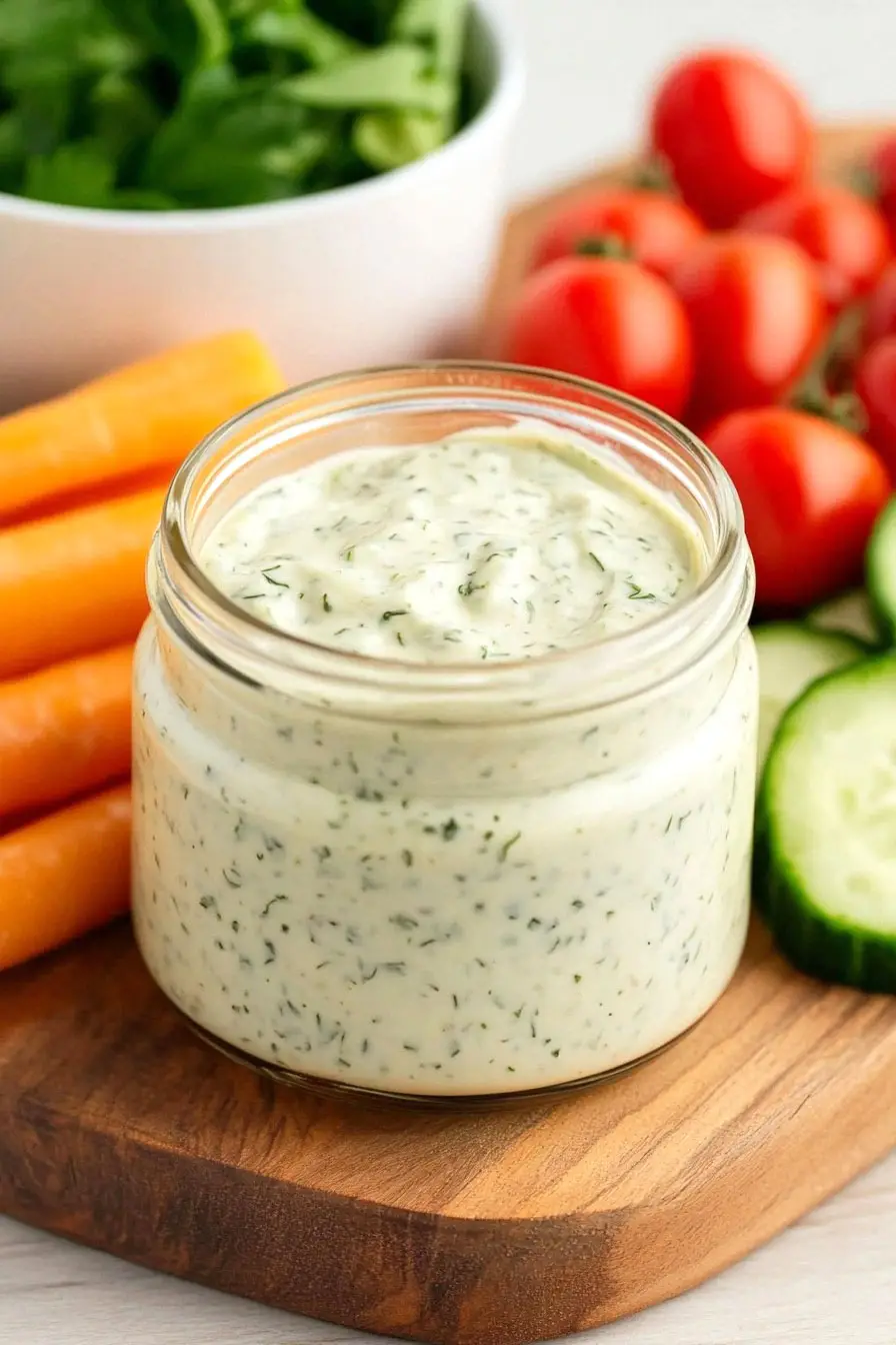 Creamy Low FODMAP Ranch Dressing