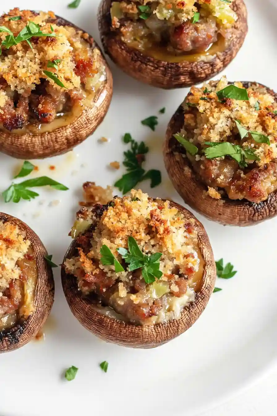 Best Mascarpone Stuffed Mushrooms Recipe