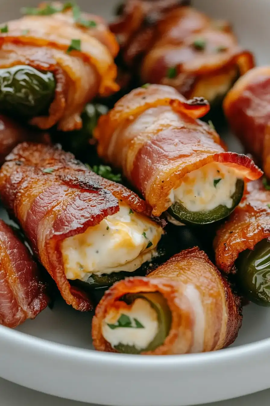 Tasty Air Fryer Bacon Wrapped Jalapeno Poppers