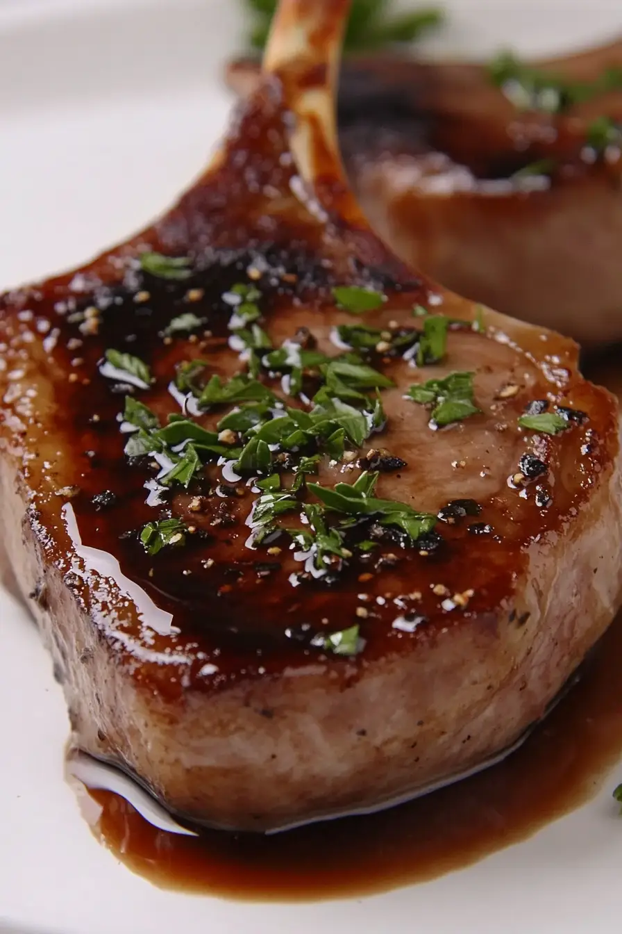 Flavorful Rack of Lamb with Balsamic Glaze