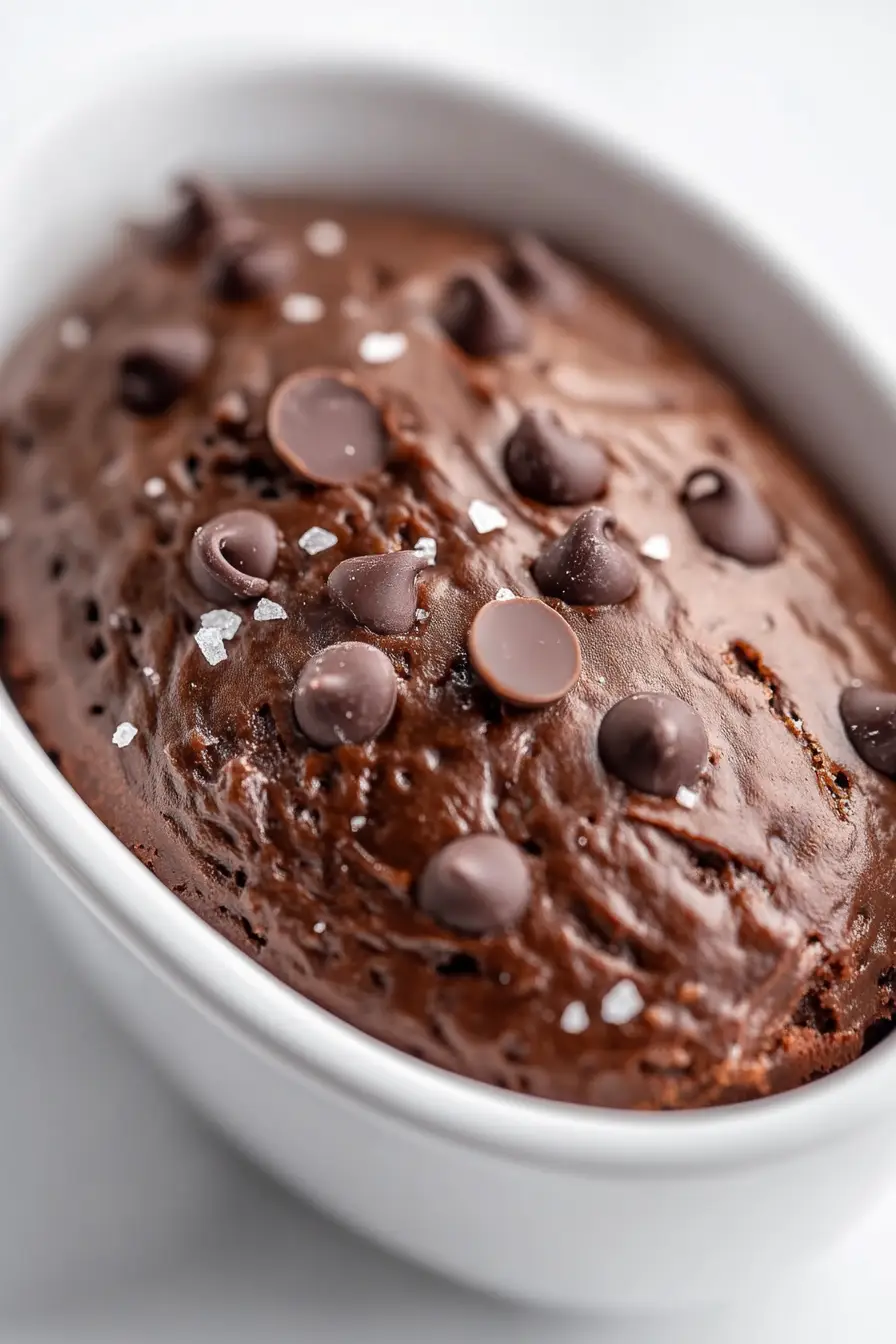 Indulgent Chocolate Lava Cake Baked Oats