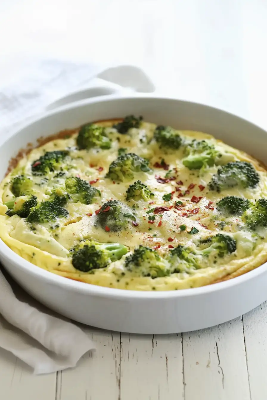 Easy Broccoli Frittata Recipe
