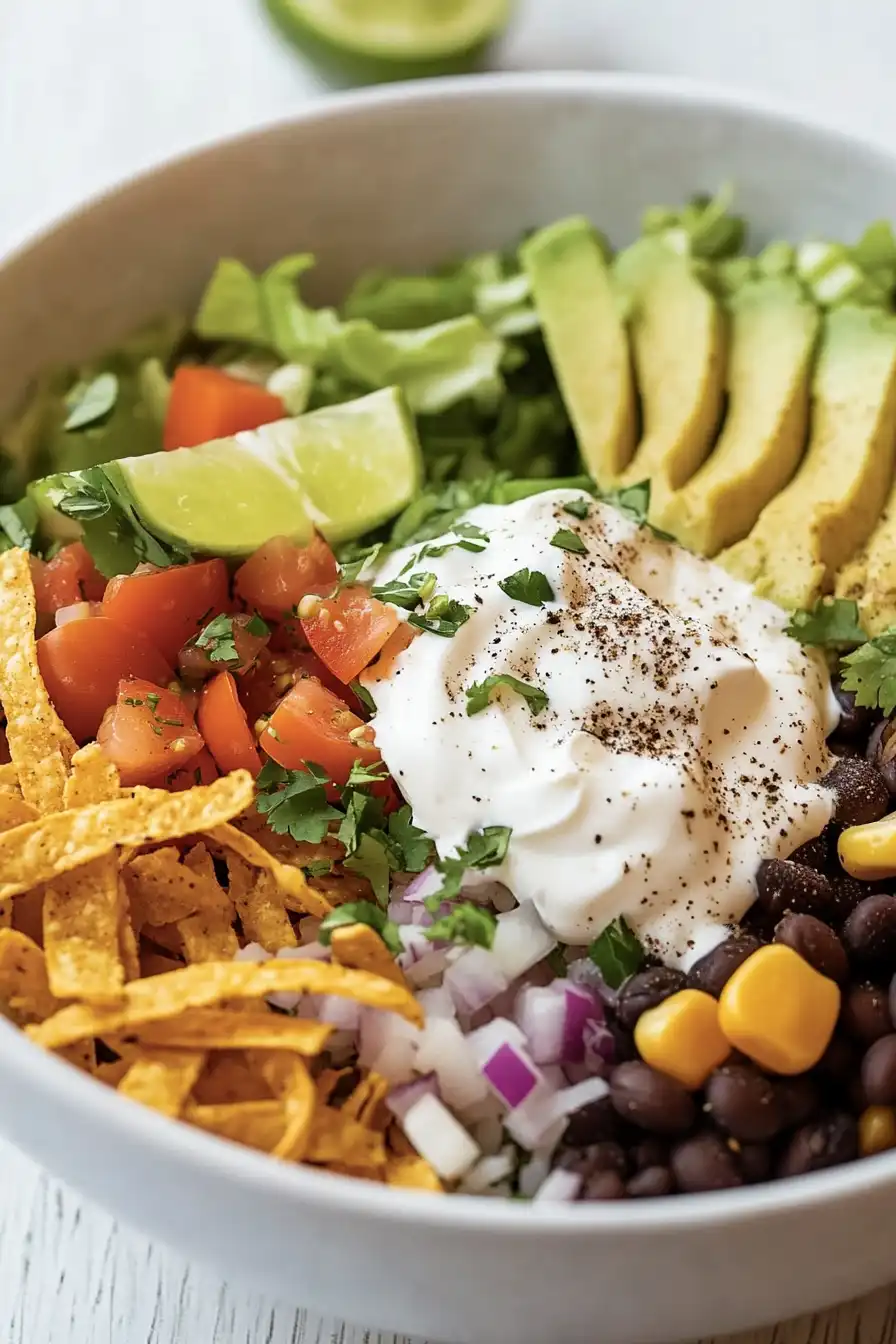 Healthy Vegetarian Burrito Bowl
