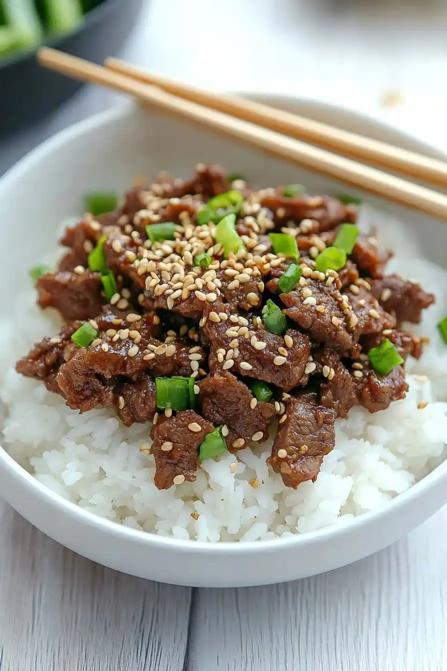 Spicy Low Fodmap Korean Beef Stir-Fry