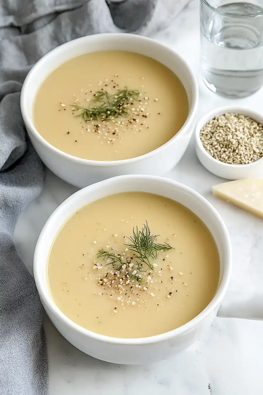 Creamy Fennel and Leek Soup