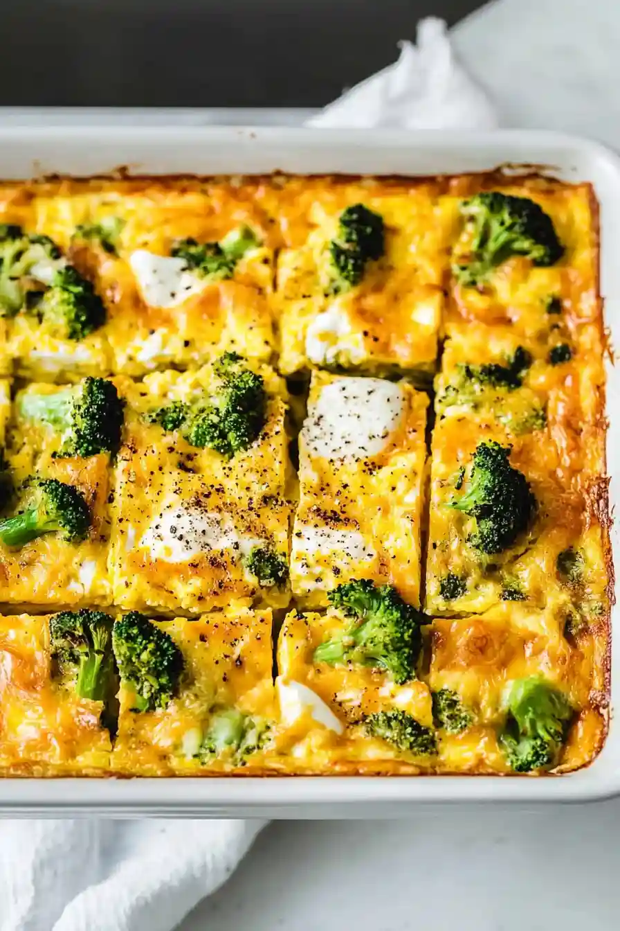 High Protein Vegetarian Egg Casserole