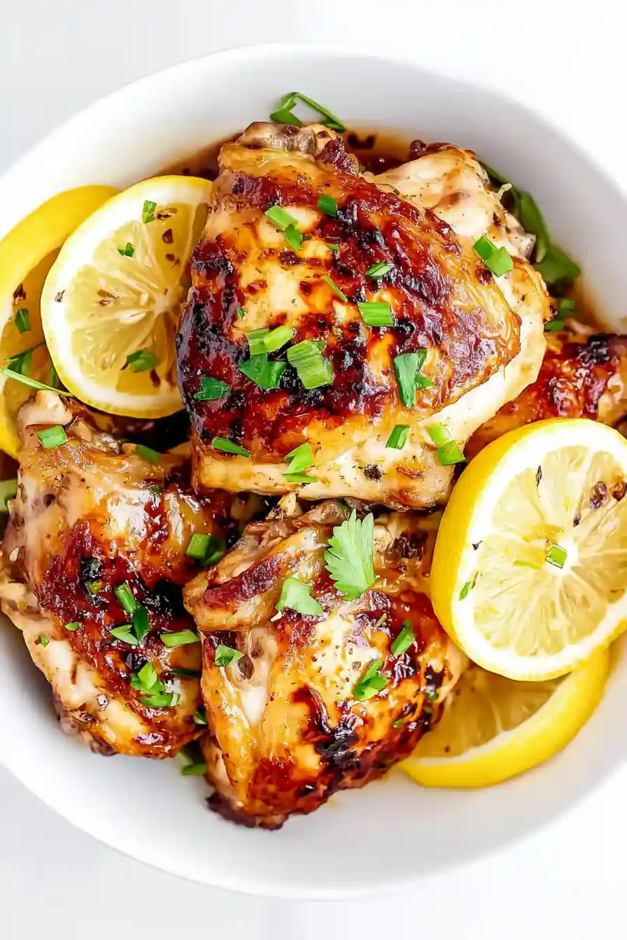 Savory Instant Pot Lemon Chicken