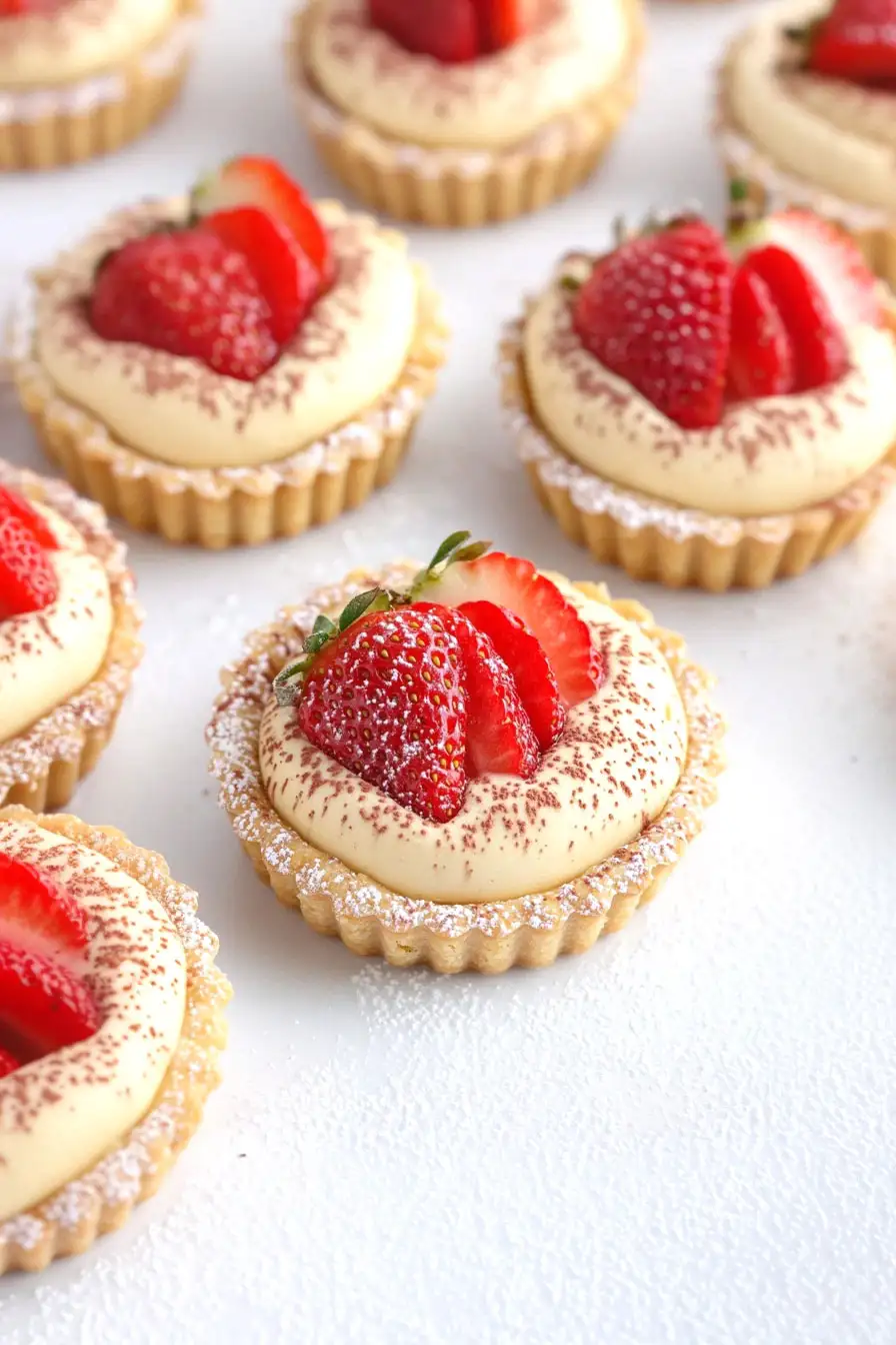 Rich White Chocolate Mousse Tart