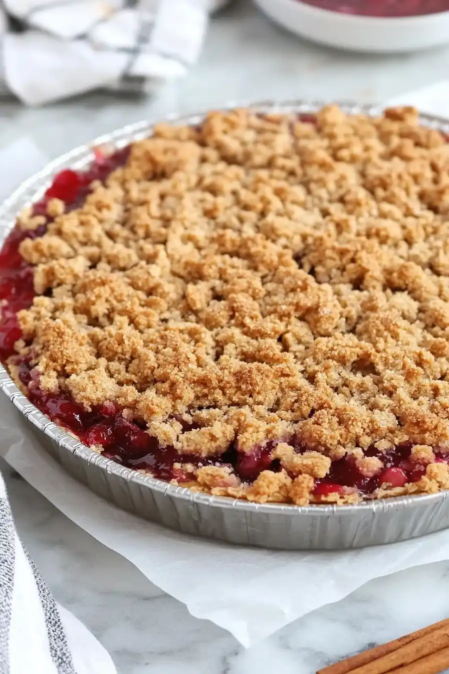 Juicy Cherry Pie with Graham Cracker Crust