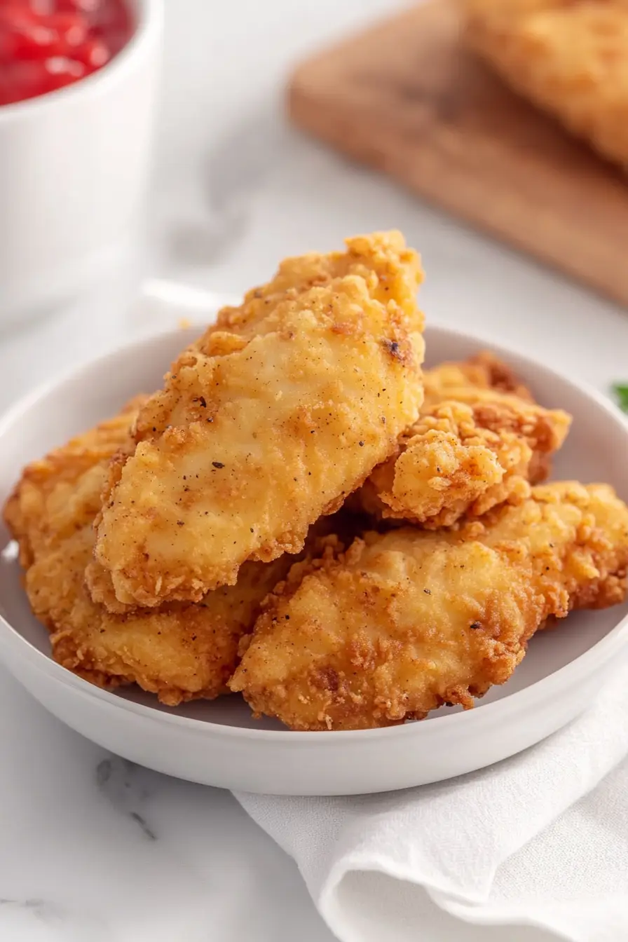 Juicy Deep Fried Chicken Tenders