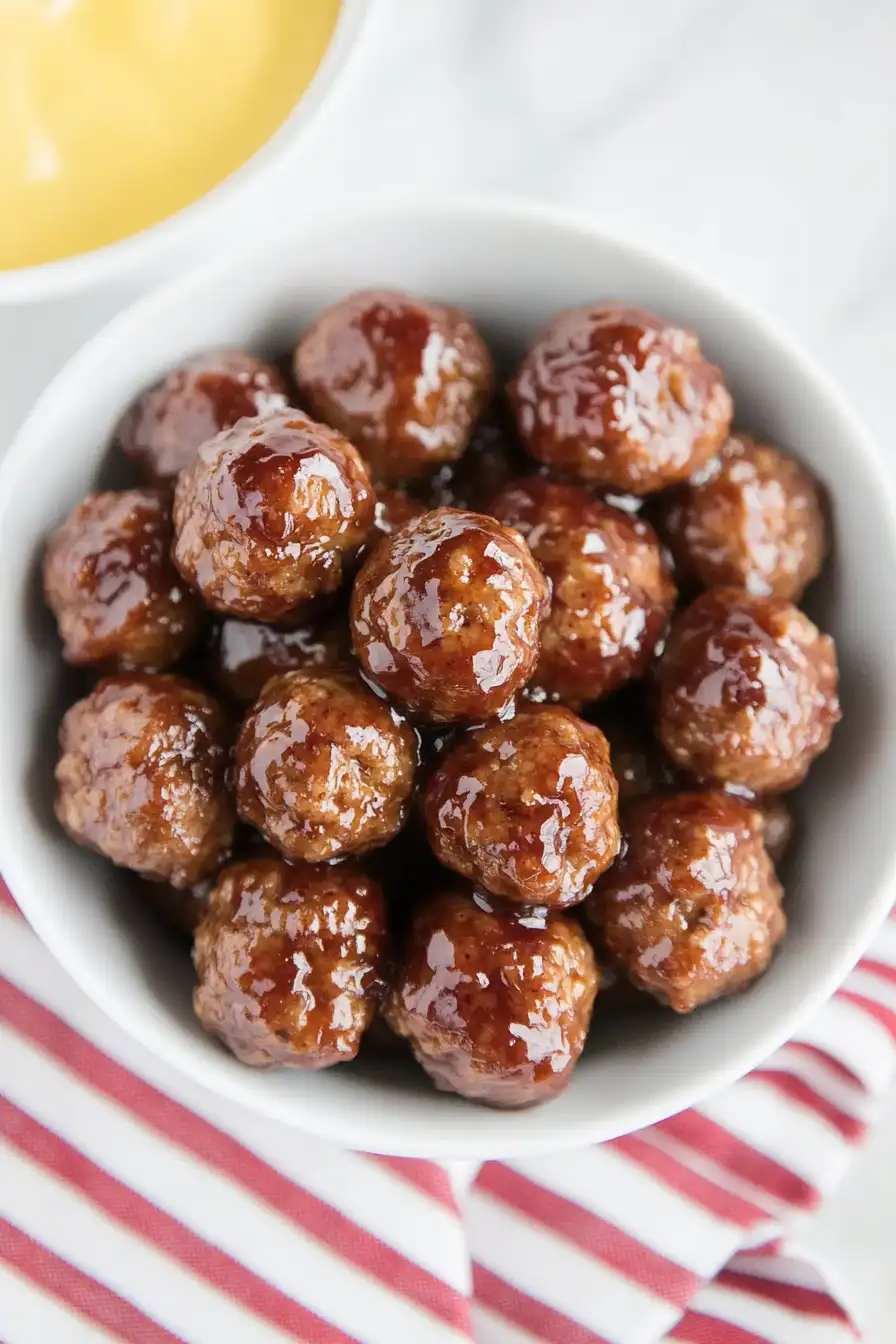 Easy Instant Pot Grape Jelly Meatballs