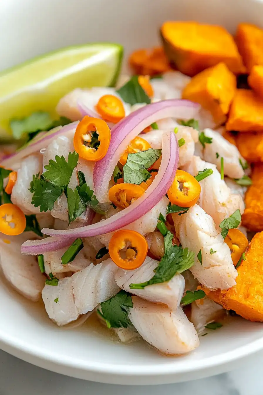 Flavorful Red Snapper Ceviche