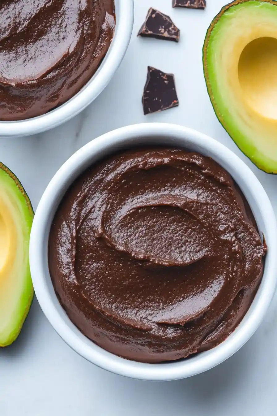 Rich Avocado Chocolate Mousse