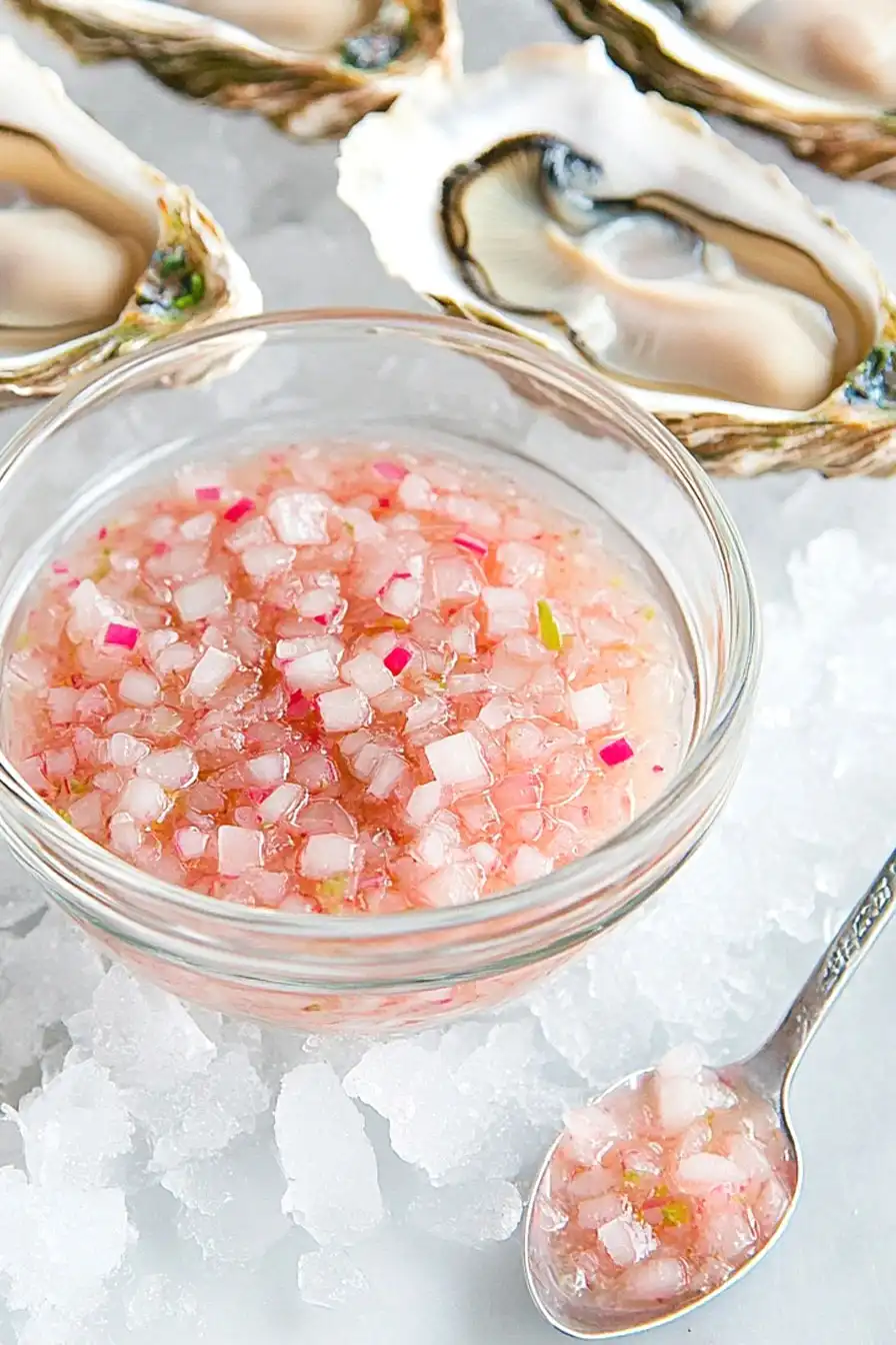 Classic Sauce for Oysters on the Half Shell