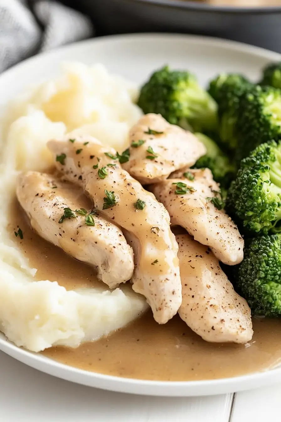 Tender Crockpot Chicken Tenders