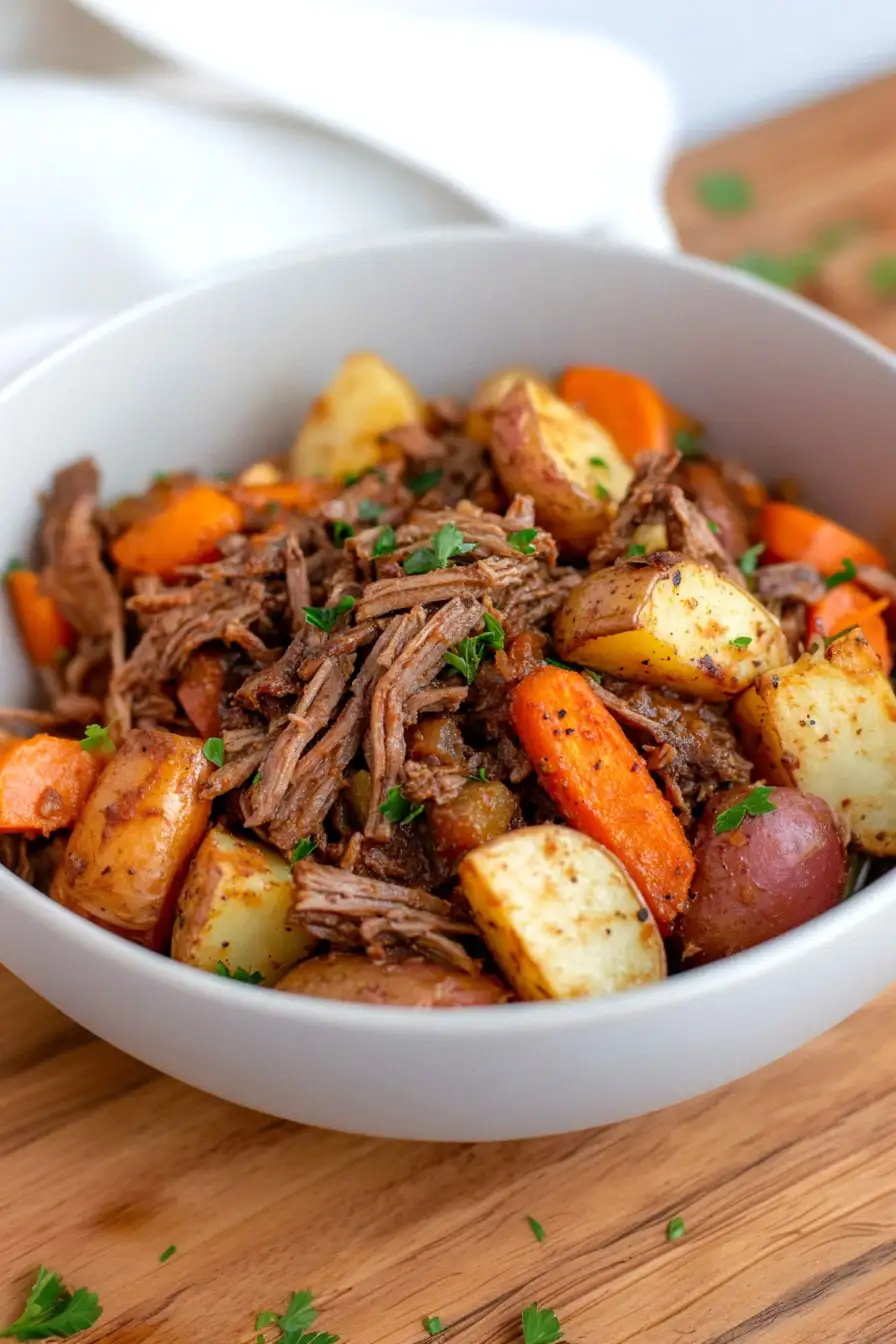 Simple Pot Roast for Two