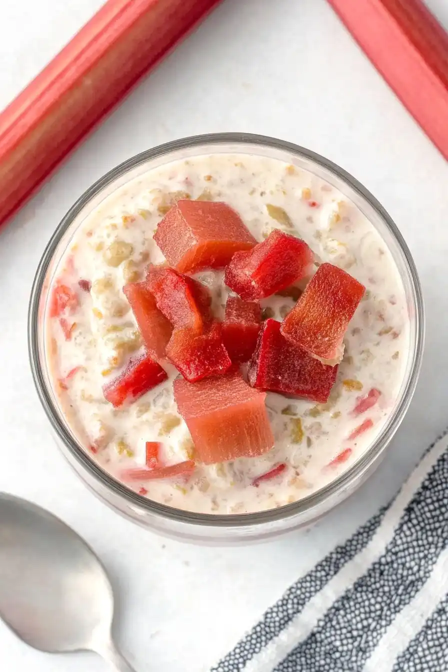 Quick Rhubarb Fool