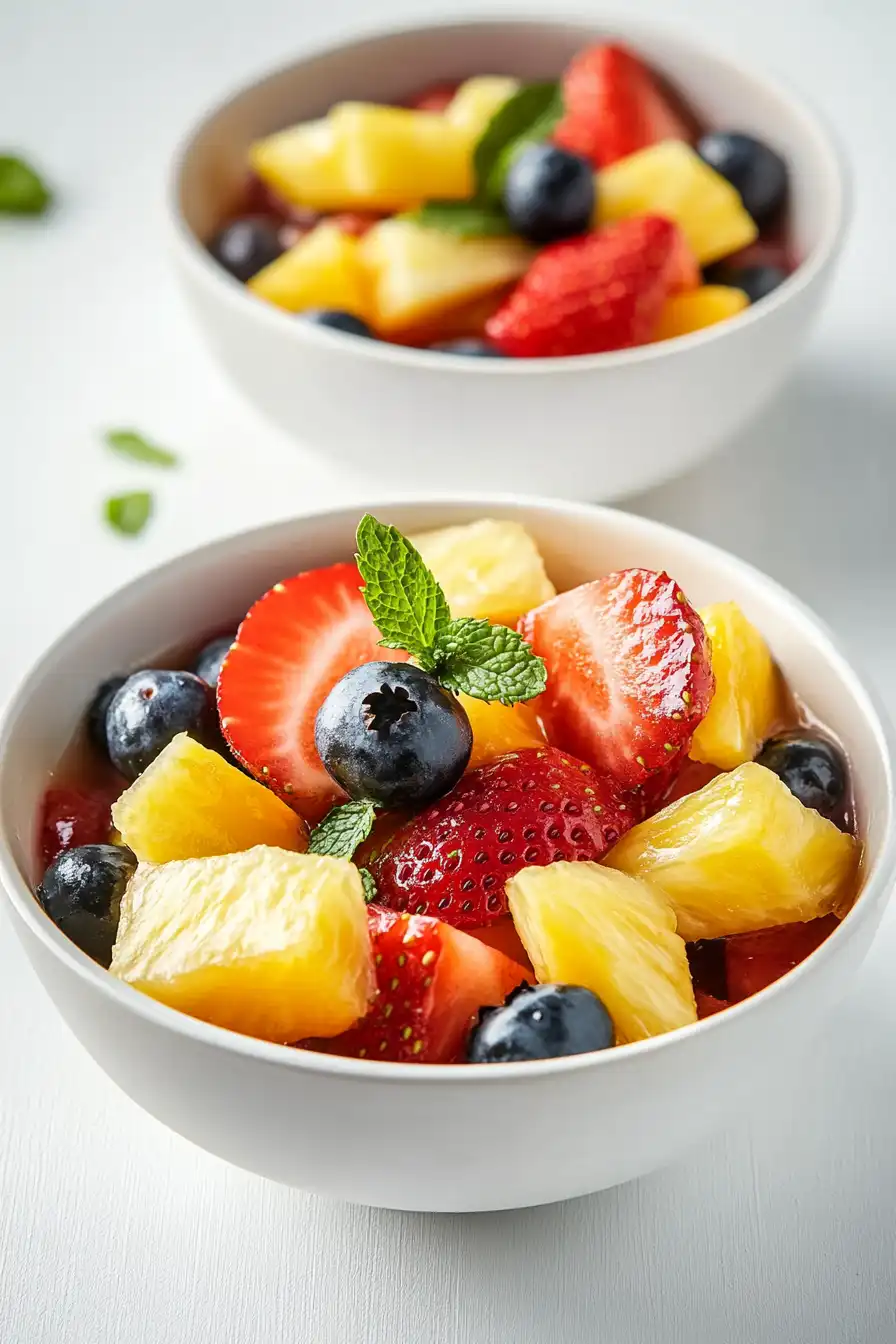 Healthy Vegan Fruit Salad