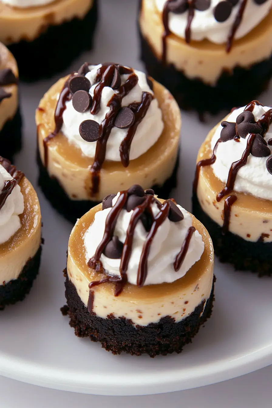 Easy Mini Baileys Cheesecakes