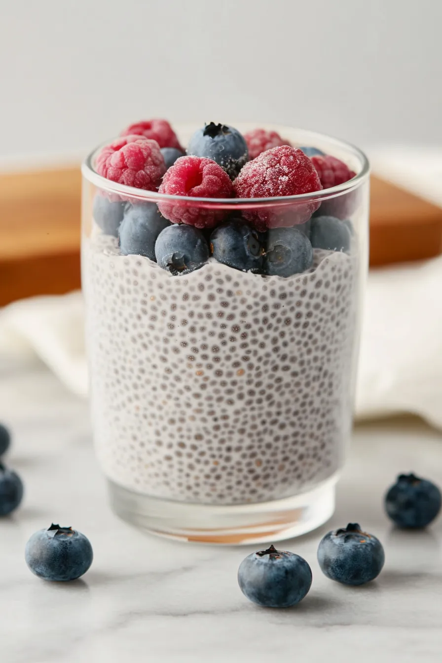 Healthy Chia Seed Pudding for One